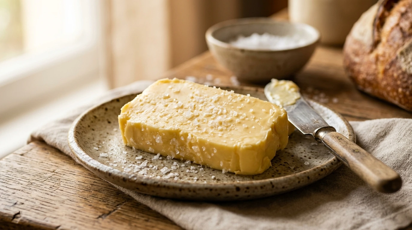 Beurre demi-sel breton et fleur de sel