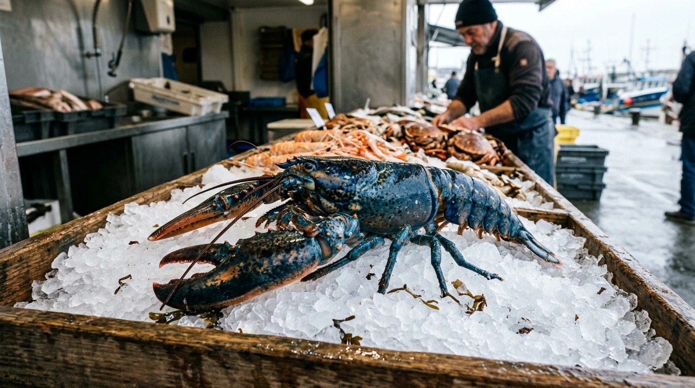 Homard breton bleu