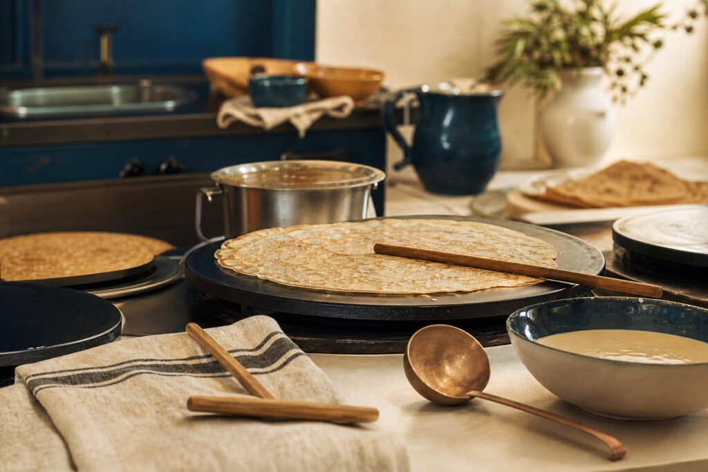 Délicieux crêpière et galetière : bien choisir (guide d'achat) traditionnel breton, photographie culinaire