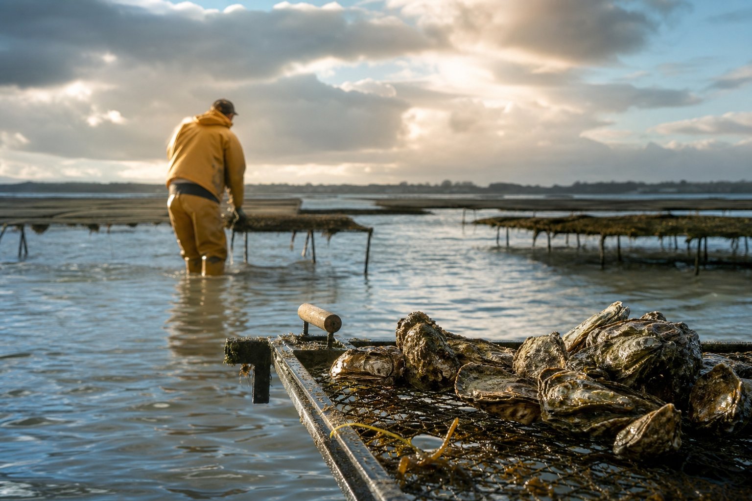 Préparation et ingrédients de huîtres de bretagne : crus, saison et ouverture facile, cuisine breton