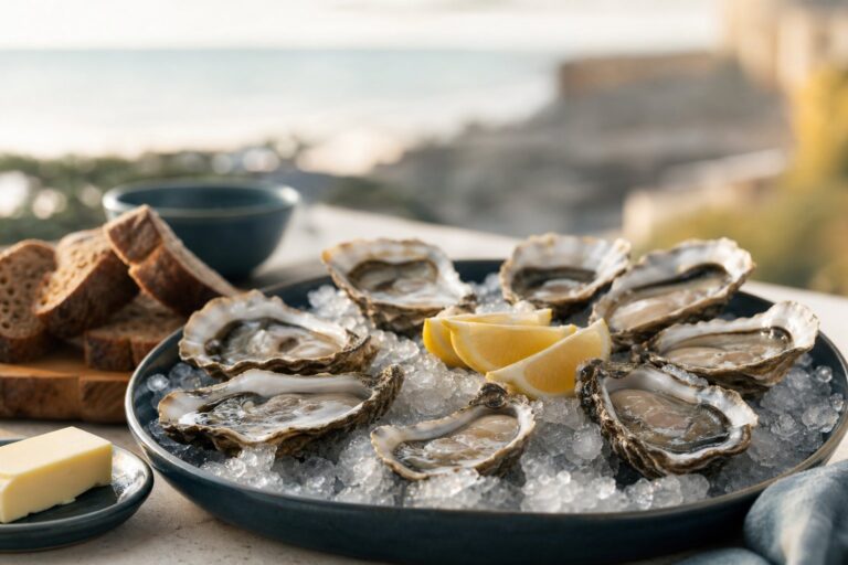 Huîtres de Bretagne : crus, saison et ouverture facile