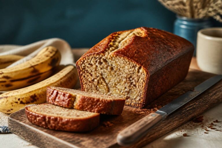 Délice moelleux : le cake irrésistible à la banane