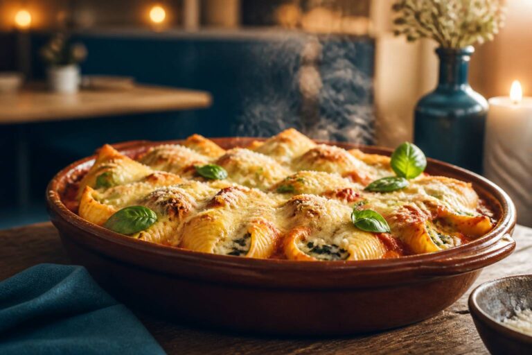 Délicieux Conchiglioni Farcis : Une Explosion de Saveurs dans Chaque Coquille