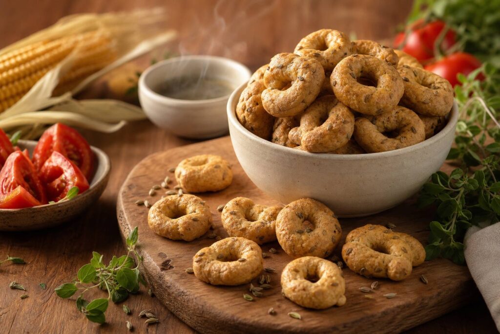 Délices croquants : Découvrez les taralli parfumés au fenouil, Taralli au fenouil, ces délices croquants