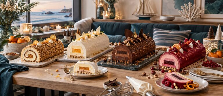 Bûches de Noël : 45 recettes inédites pour des fêtes délicieusement gourmandes