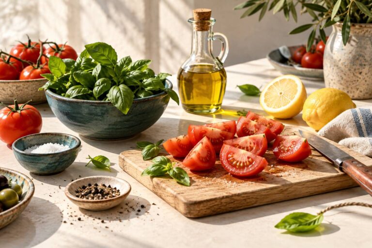 La sauce vierge : l&rsquo;alliance fraîcheur et simplicité de la cuisine méditerranéenne