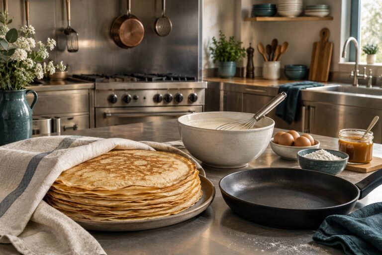 Conserver et réchauffer des crêpes sans les dessécher